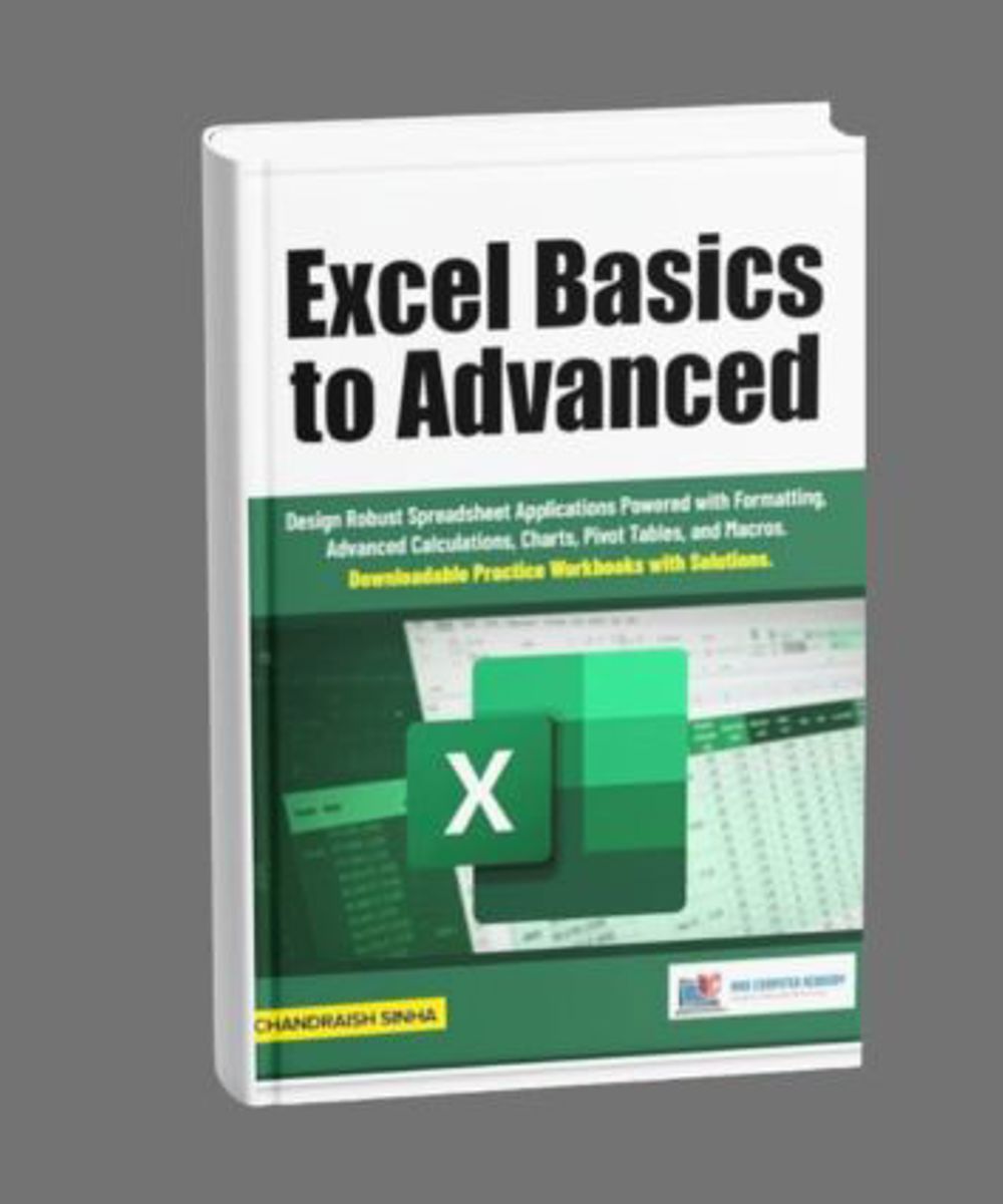 Excel Basics to Advanced by Chandraish Sinha book cover