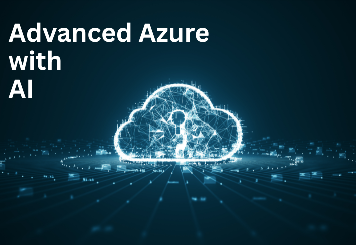 Cloud computing platform with artificial intelligence integration representing advanced Azure AI training program