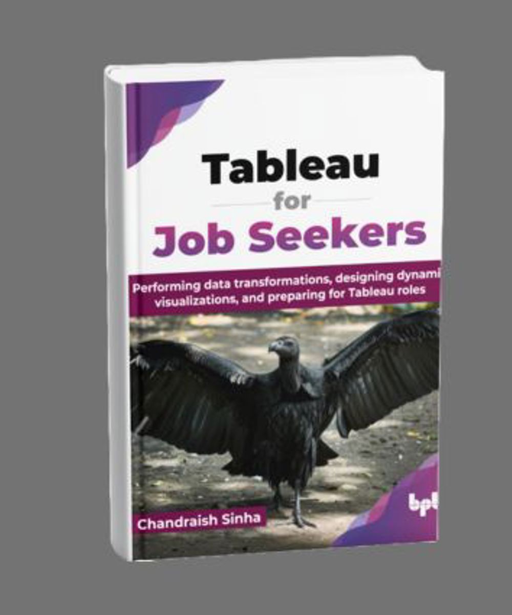 Tableau for Job Seekers Chandraish Sinha book cover