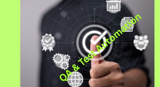 QA and test automation courses category
