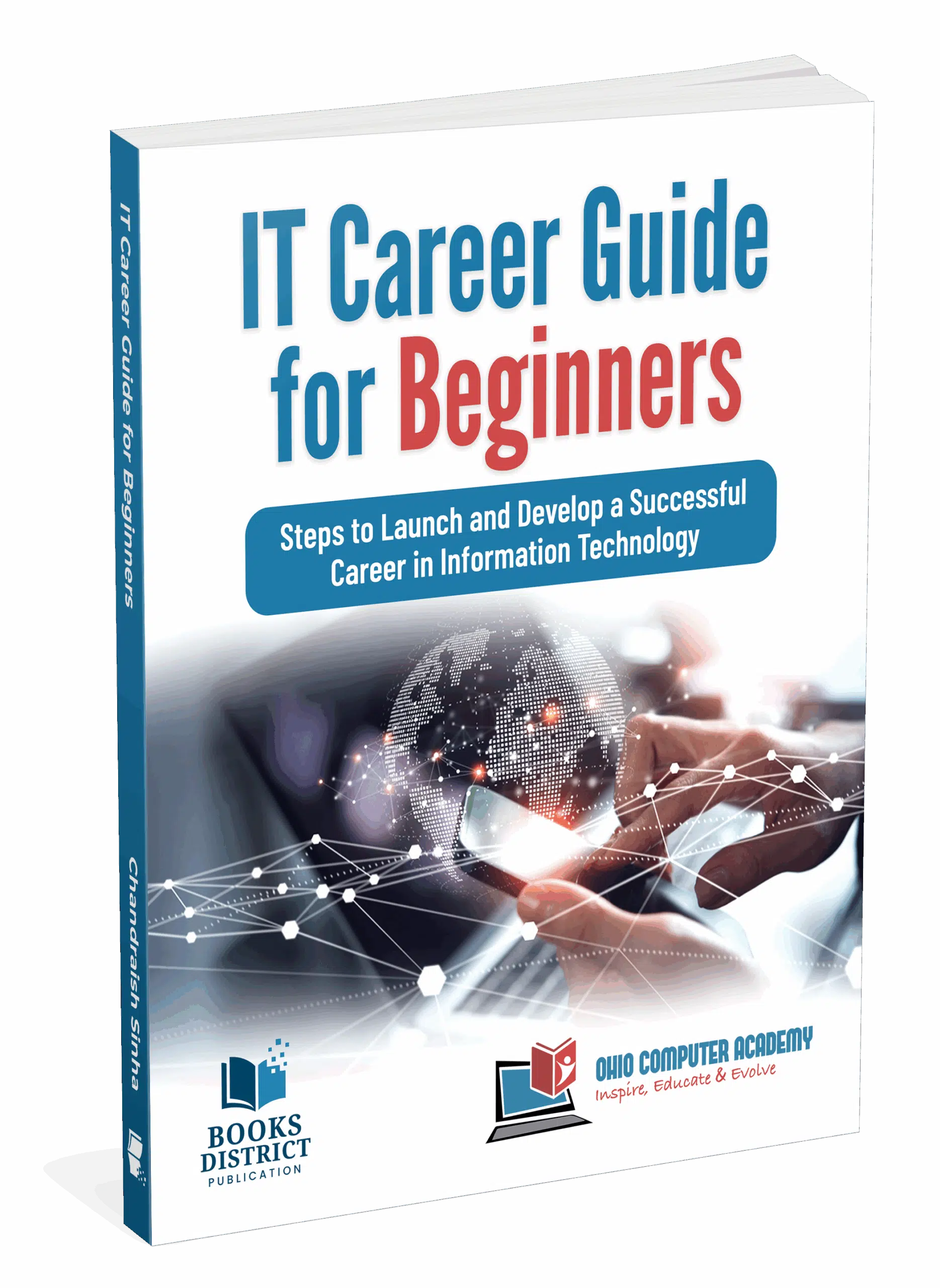 IT Career Guide for Beginners book cover – A guide to starting a successful career in IT